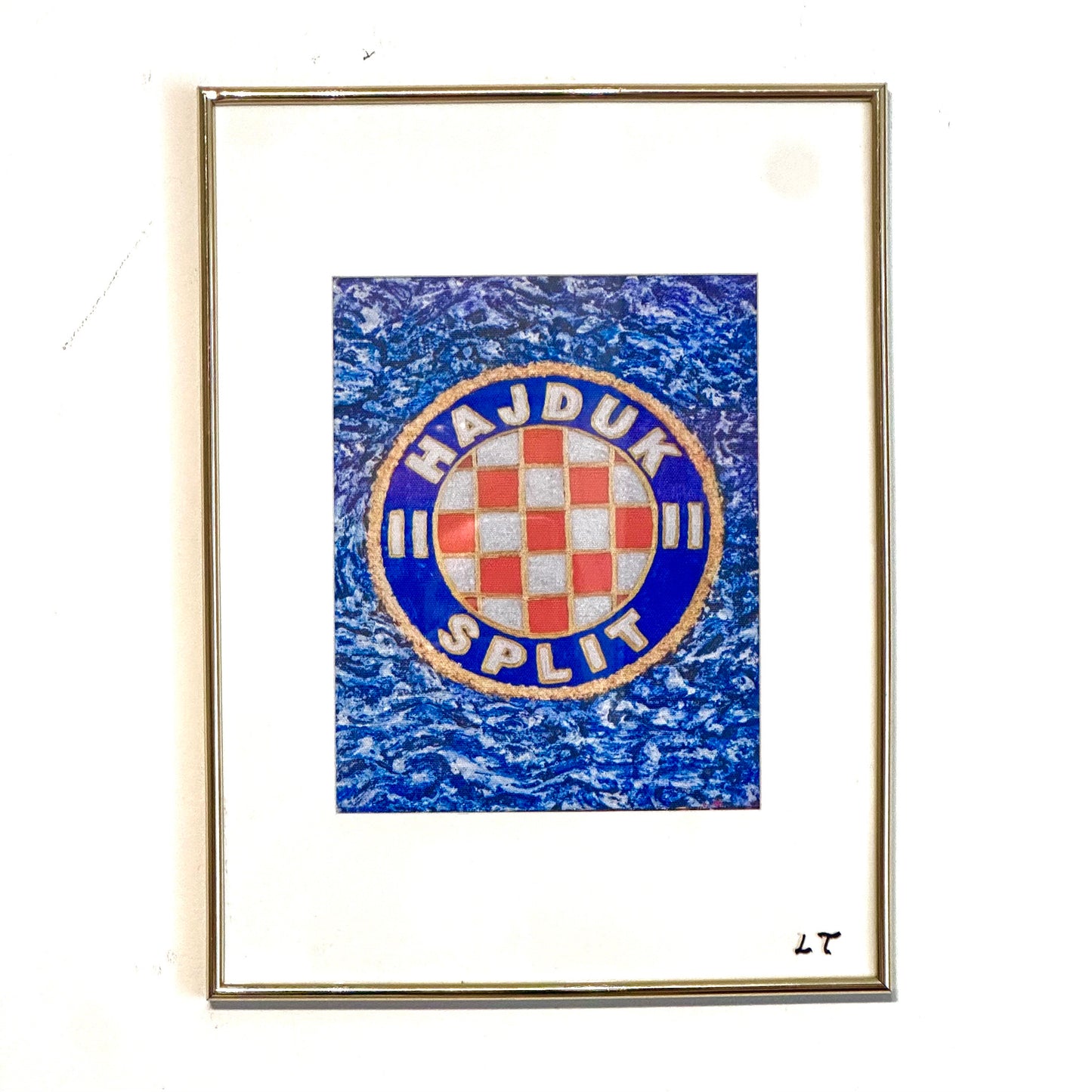 Grb na slikarskom platnu - Poklon za navijače