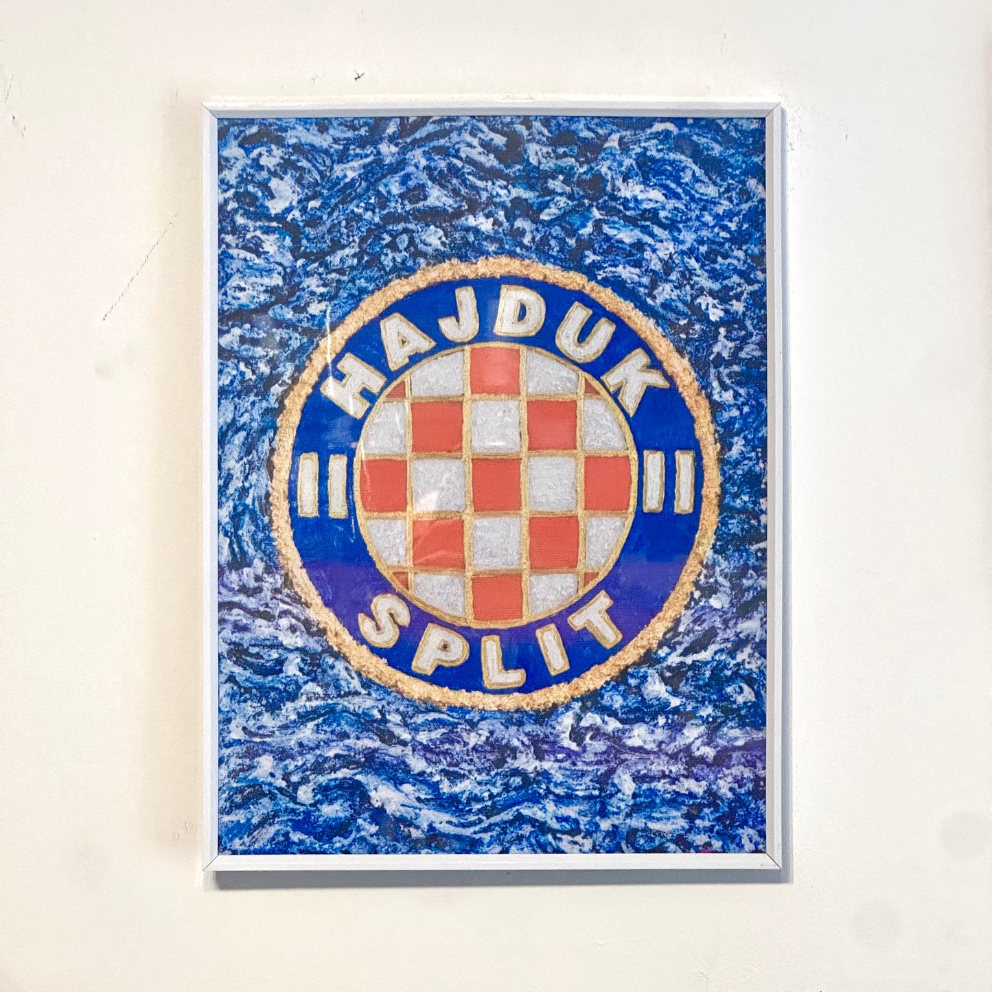 Grb na slikarskom platnu - Poklon za navijače