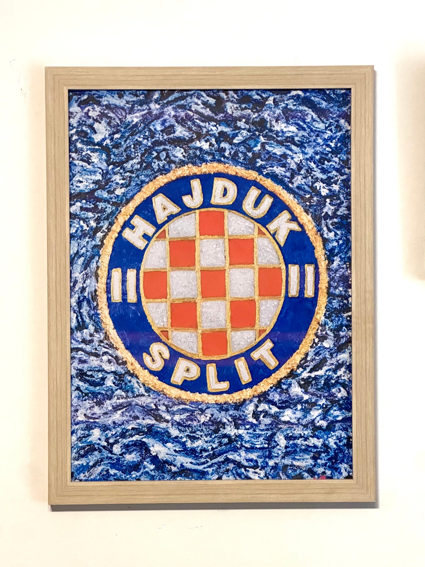Grb na slikarskom platnu - Poklon za navijače