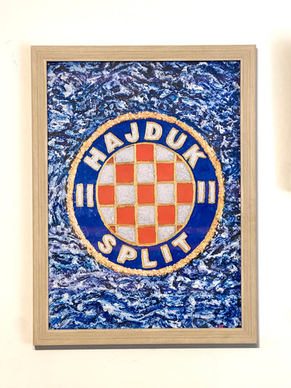 Grb na slikarskom platnu - Poklon za navijače